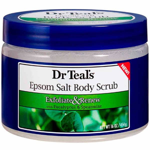 Crema para Cuerpo DR TEAL'S Eucalipto y Menta Body Scrub Frasco 454g